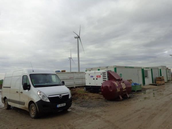 Frankreich Windpark Parc P 10 Anlagen