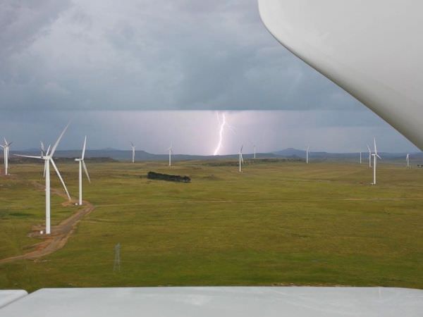 Südafrika Windpark Dorper 40 Anlagen
