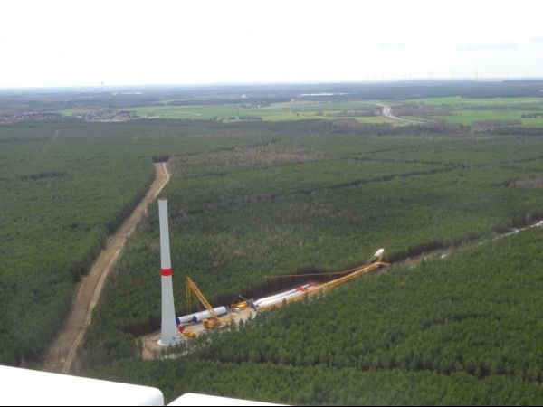 Deutschland Windpark Chransdorf 24 Anlagen