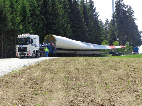 Deutschland Windpark Hohenzellig 8 Anlagen