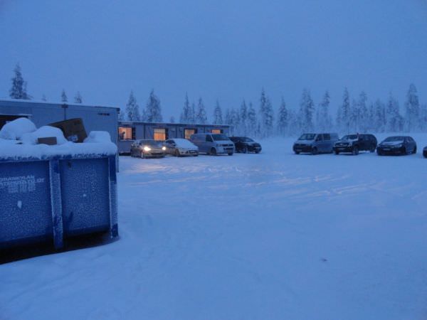 Finnland (Lappland) Windpark Joukhaisselkä 9 Anlagen