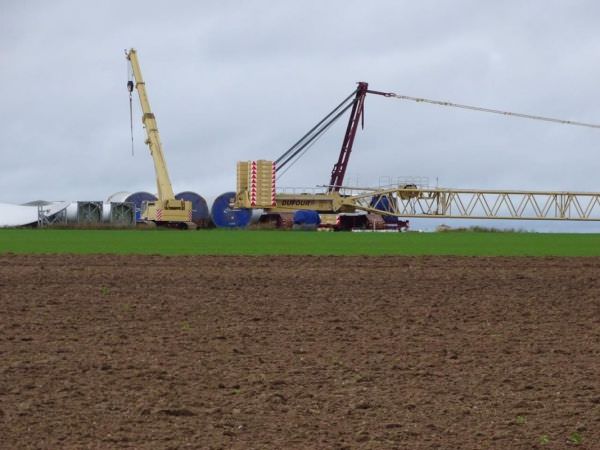 Frankreich (Chatres) Windpark SRNT 12 Anlagen